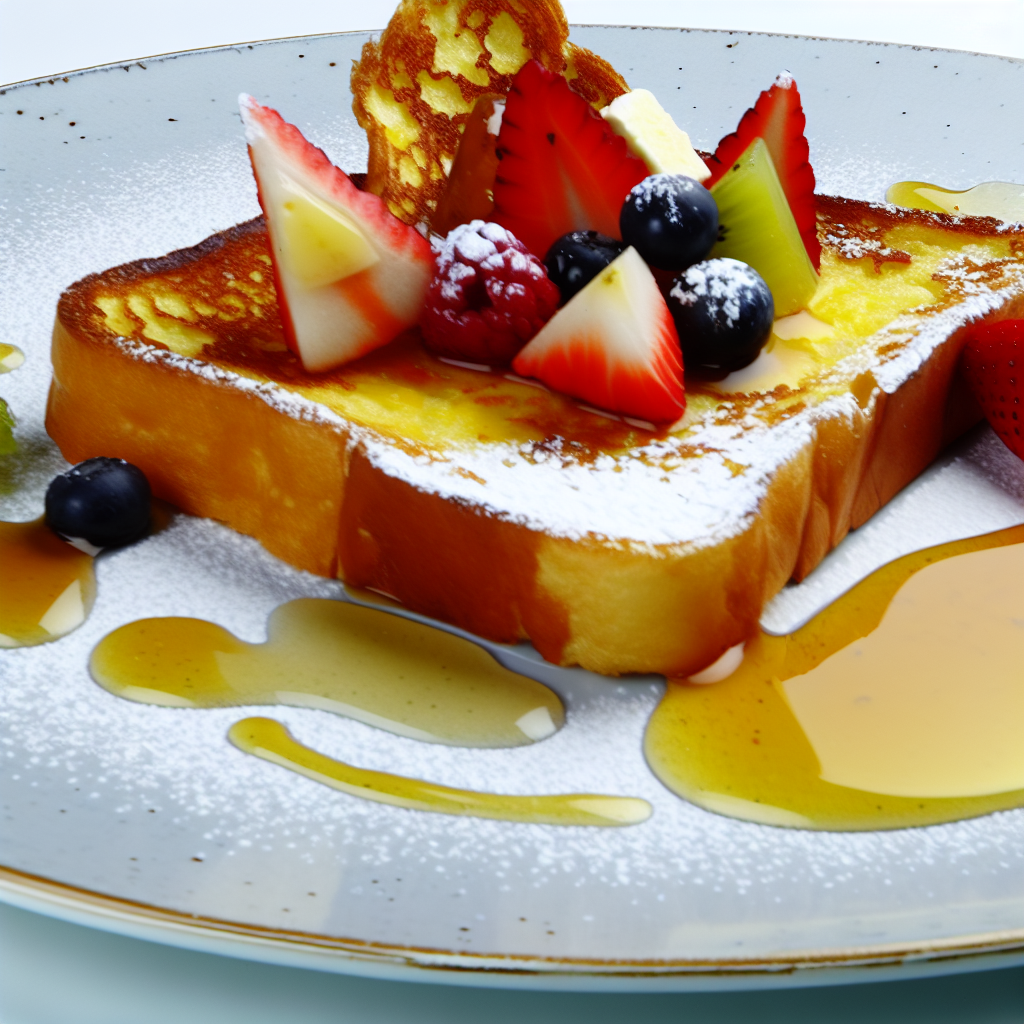 Ricetta per French Toast Leggero: Delizia Senza Sensi di Colpa! 1 Ricetta per French Toast Leggero: Delizia Senza Sensi di Colpa!