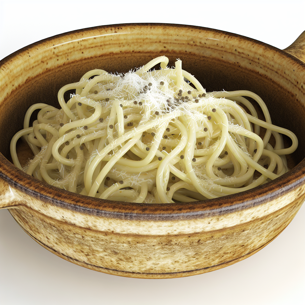Cacio e Pepe con Parmigiano: La Ricetta Facile per un Piatto Cremoso e Gustoso 1 Cacio e Pepe con Parmigiano: La Ricetta Facile per un Piatto Cremoso e Gustoso