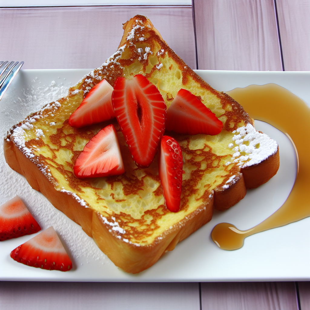 Ricetta del French Toast Leggero: Gustoso e Sano! 1 Ricetta del French Toast Leggero: Gustoso e Sano!