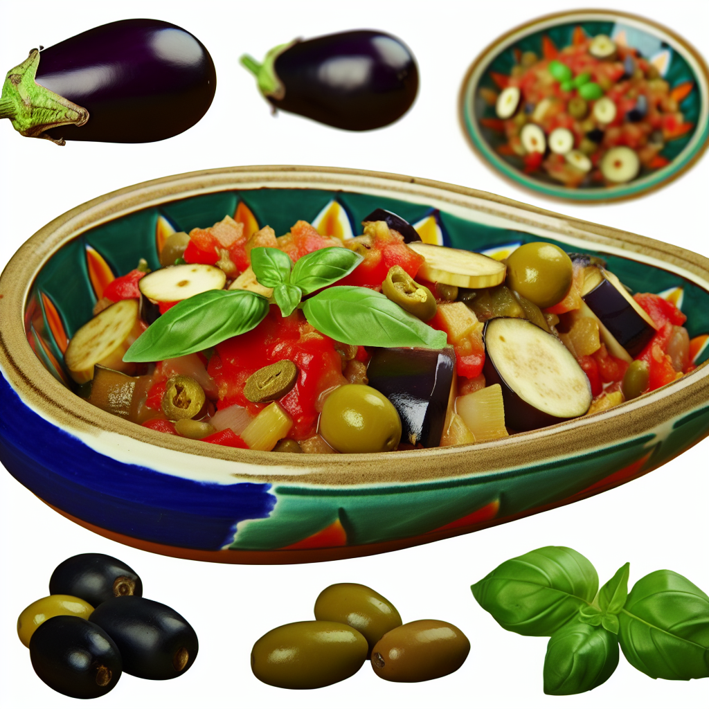 Caponata Siciliana: La Ricetta Tradizionale della Nonna da Non Perdere 1 Caponata Siciliana: La Ricetta Tradizionale della Nonna da Non Perdere