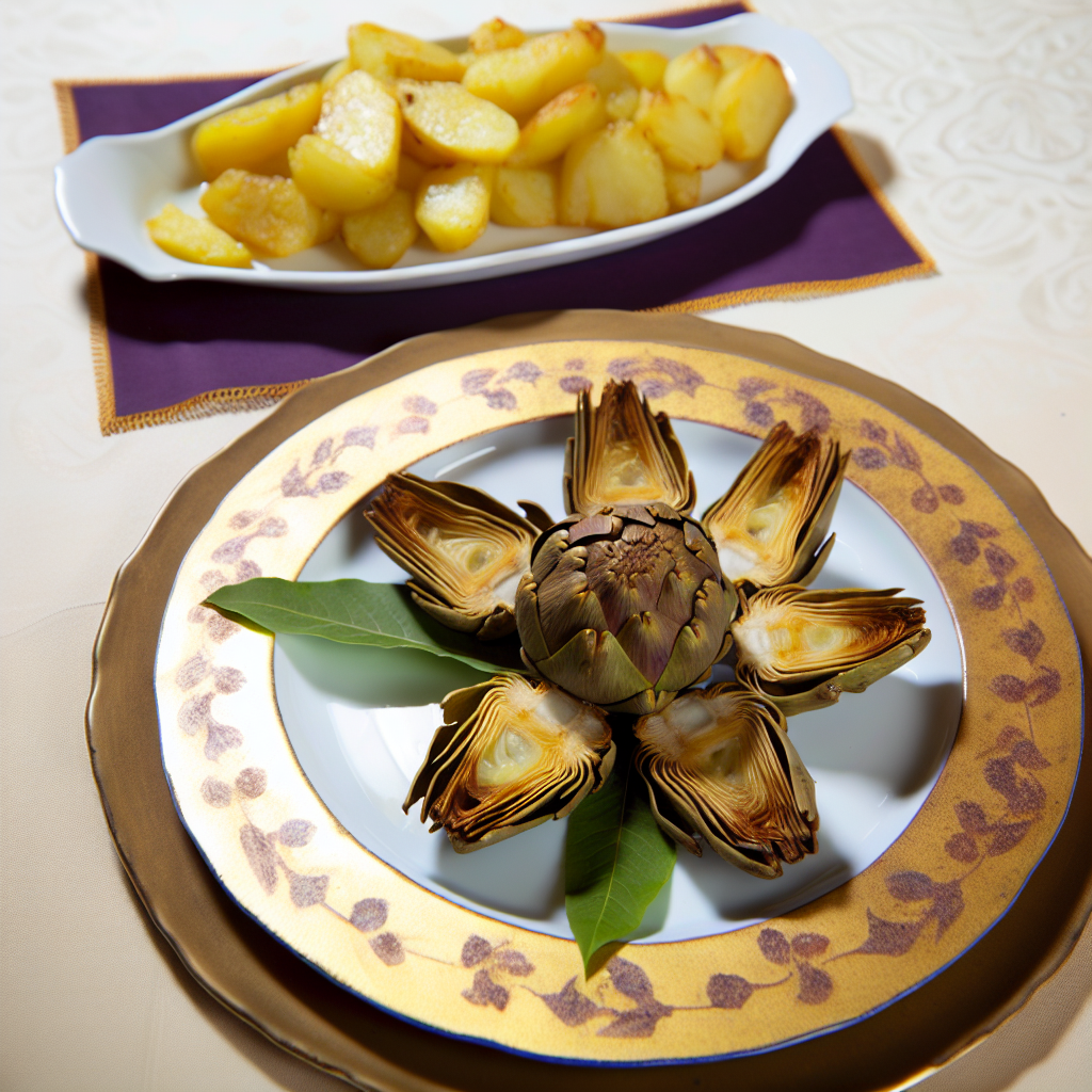 Carciofi al Forno con Patate: Una Ricetta Semplice e Gustosa 1 Carciofi al Forno con Patate: Una Ricetta Semplice e Gustosa