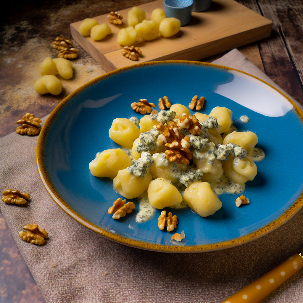 Gnocchi di Patate con Crema al Gorgonzola e Noci: Ricetta Facile e Deliziosa 1 Gnocchi di Patate con Crema al Gorgonzola e Noci: Ricetta Facile e Deliziosa