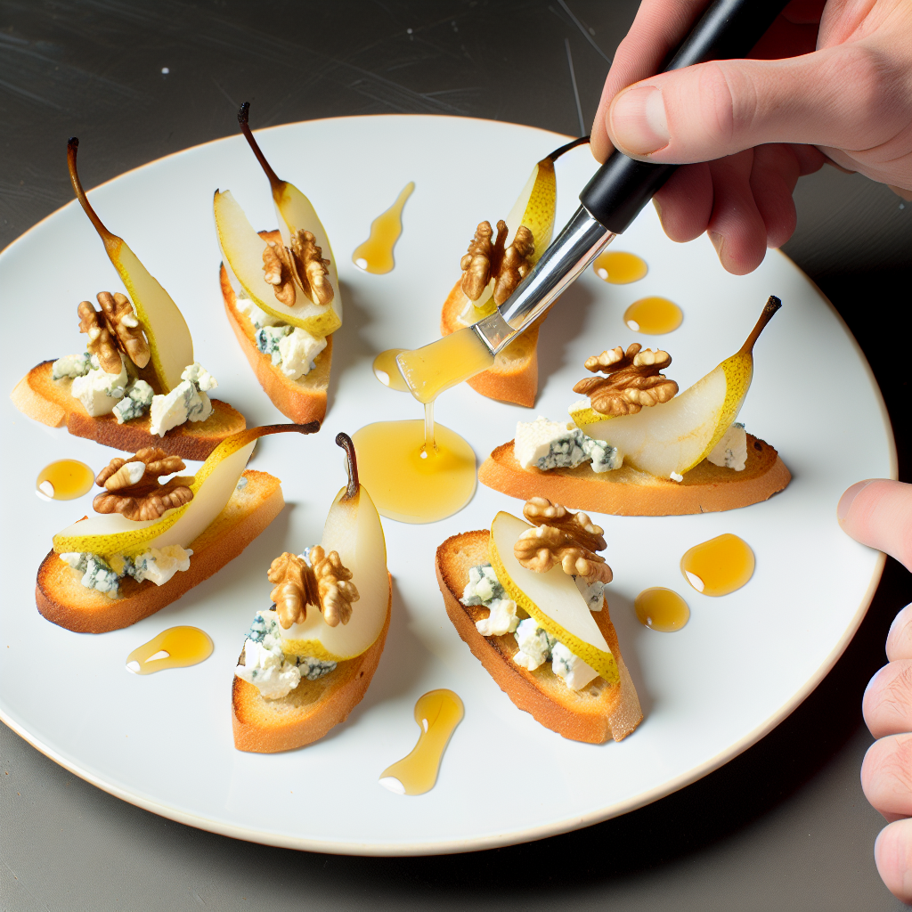 Crostini Gorgonzola e Pere: La Ricetta Perfetta per un Antipasto Gourmet 1 Crostini Gorgonzola e Pere: La Ricetta Perfetta per un Antipasto Gourmet