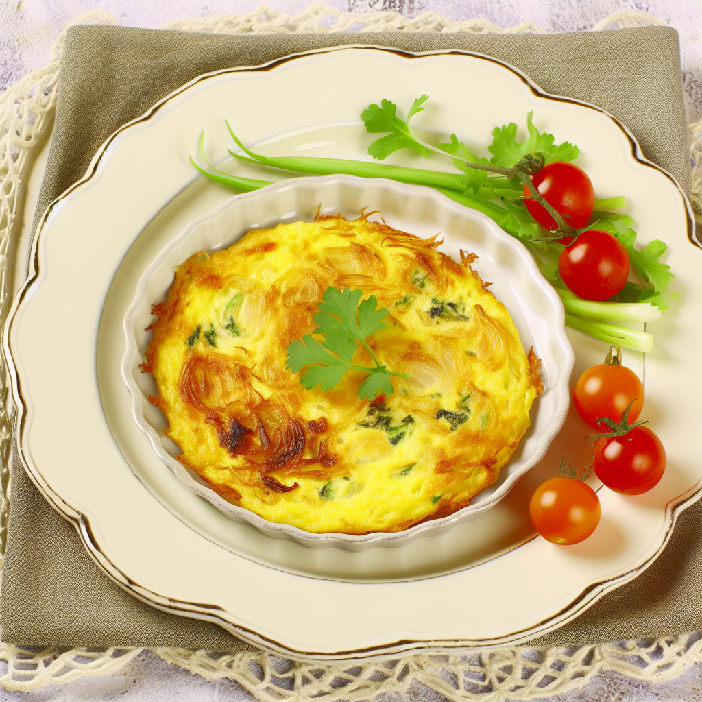 Frittata di Cipolle al Forno: Leggera e Soffice per Ogni Occasione 1 Frittata di Cipolle al Forno: Leggera e Soffice per Ogni Occasione