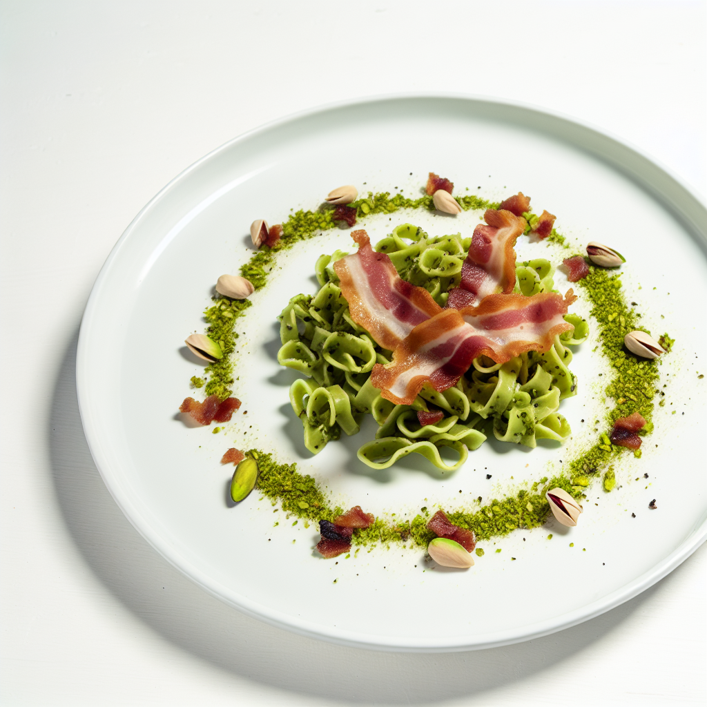 Pasta al Pistacchio con Pancetta Croccante: La Ricetta Golosa da Provare! 1 Pasta al Pistacchio con Pancetta Croccante: La Ricetta Golosa da Provare!