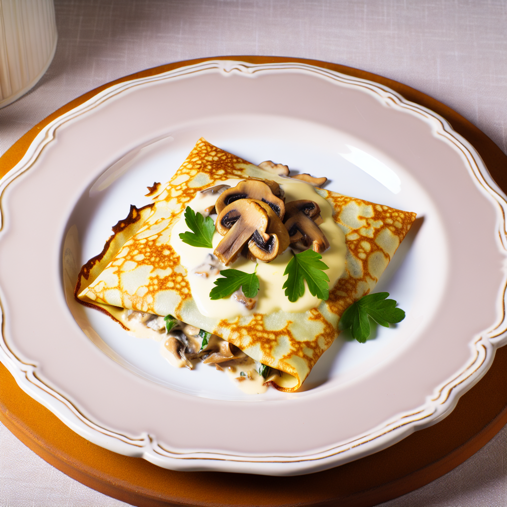 Crespelle al Forno con Funghi e Besciamella: Ricetta Facile e Gustosa 1 Crespelle al Forno con Funghi e Besciamella: Ricetta Facile e Gustosa