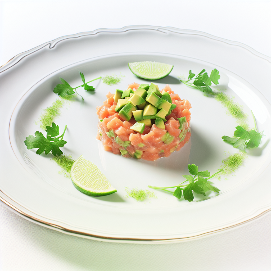 Tartare di Salmone con Avocado e Lime: Ricetta Fresca e Saporita 1 Tartare di Salmone con Avocado e Lime: Ricetta Fresca e Saporita