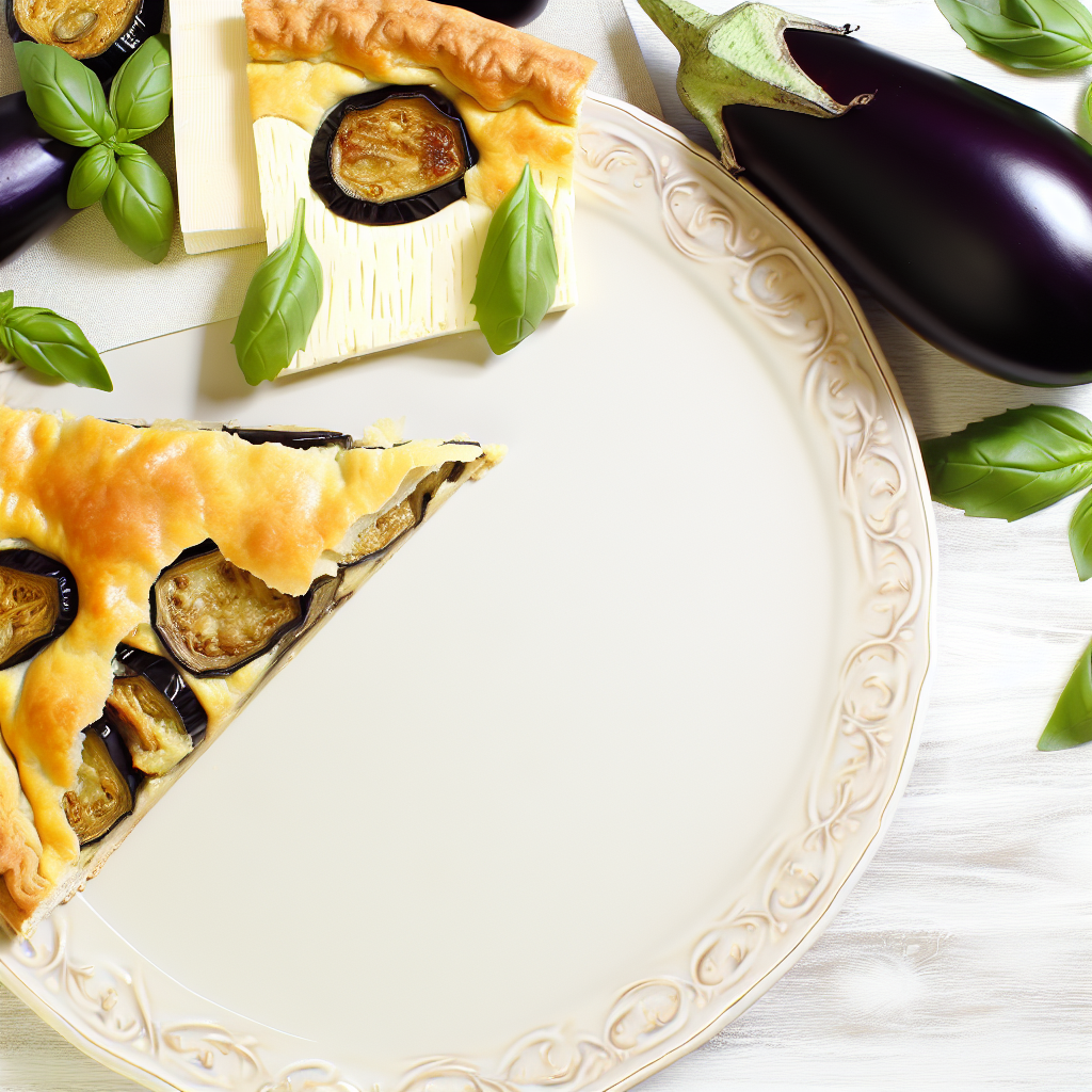 Torta Rustica con Melanzane e Provola Affumicata: Ricetta Facile e Gustosa 1 Torta Rustica con Melanzane e Provola Affumicata: Ricetta Facile e Gustosa