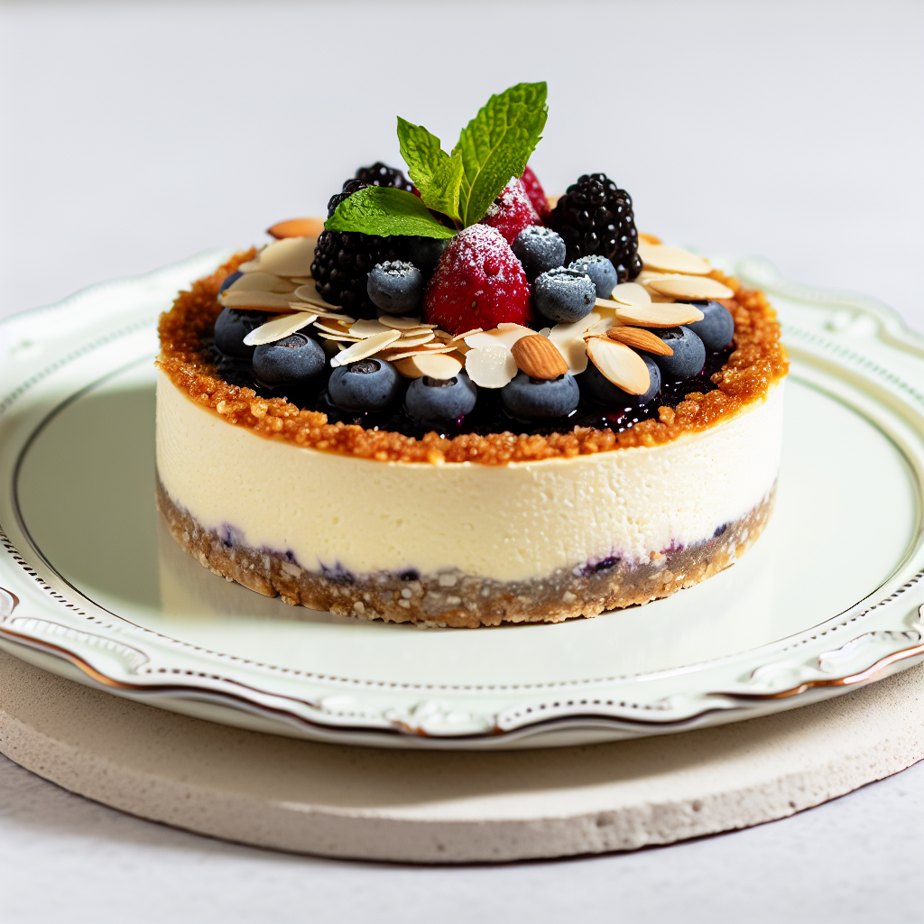 Cheesecake Keto: Deliziosa Ricetta con Base di Mandorle 1 Cheesecake Keto: Deliziosa Ricetta con Base di Mandorle