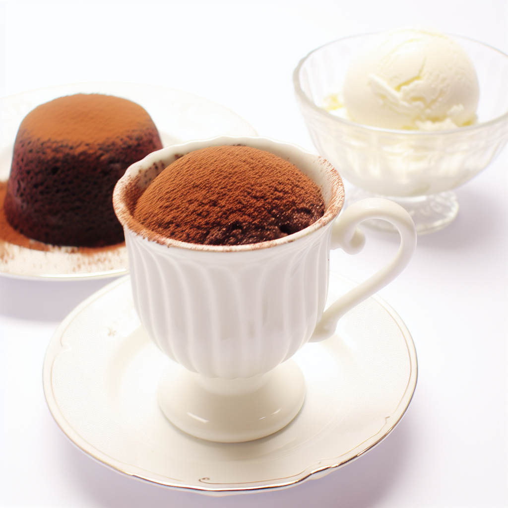 Delizioso Cacao Mug Cake: Ricetta Facile e Veloce per un Dessert Perfetto! 1 Delizioso Cacao Mug Cake: Ricetta Facile e Veloce per un Dessert Perfetto!