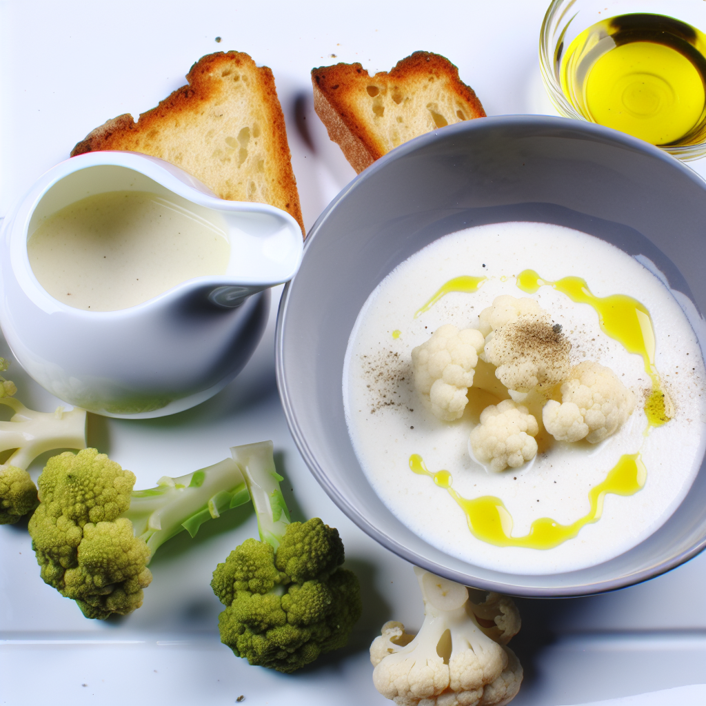 Crema di Cavolfiore: Ricetta Facile e Sana per un Piatto Invernale Confortevole 1 Crema di Cavolfiore: Ricetta Facile e Sana per un Piatto Invernale Confortevole