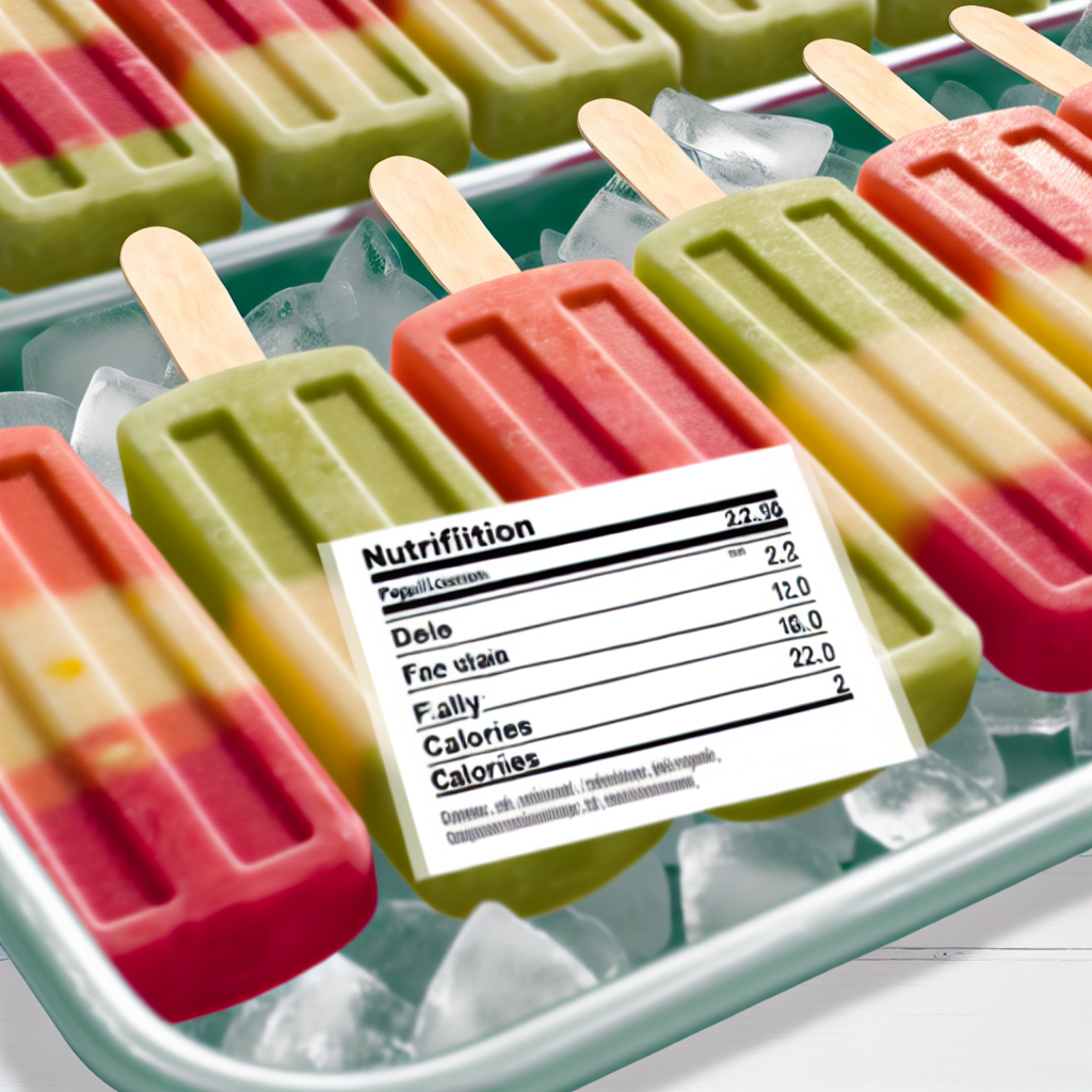 "Ghiaccioli: Calorie e Benefici per una Fresca Estate" 1 "Ghiaccioli: Calorie e Benefici per una Fresca Estate"