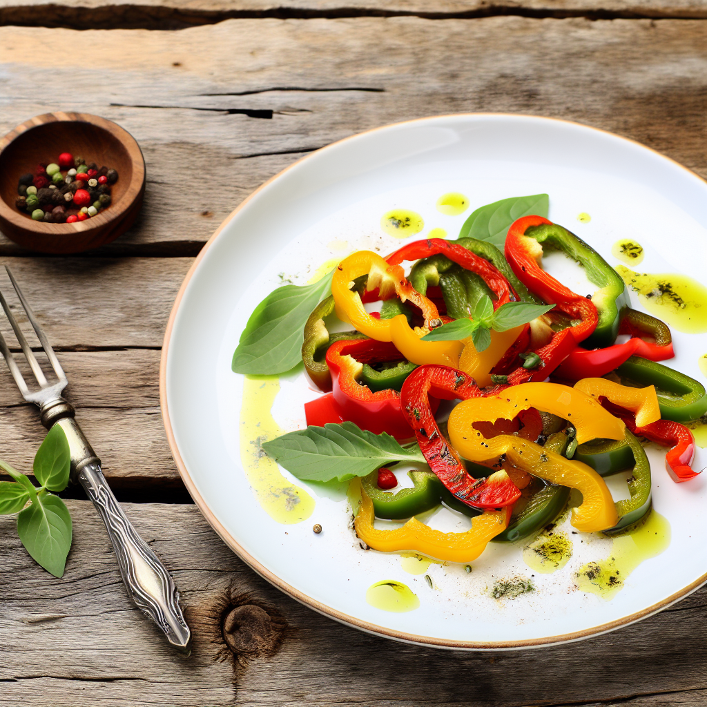 Insalata di Peperoni Arrostiti: Ricetta Facile e Gustosa per Ogni Occasione 1 Insalata di Peperoni Arrostiti: Ricetta Facile e Gustosa per Ogni Occasione