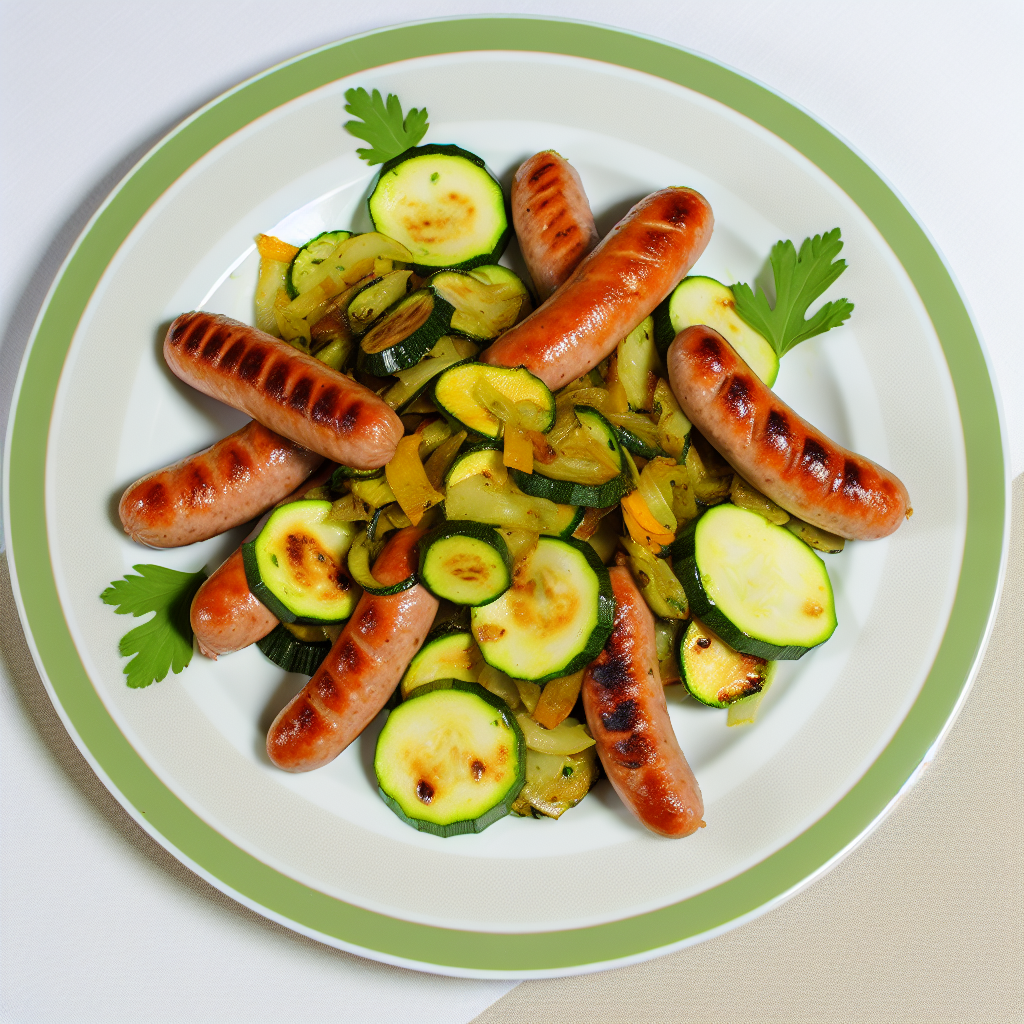 Salsiccia e Zucchine: Un Secondo Piatto Semplice e Gustoso 1 Salsiccia e Zucchine: Un Secondo Piatto Semplice e Gustoso