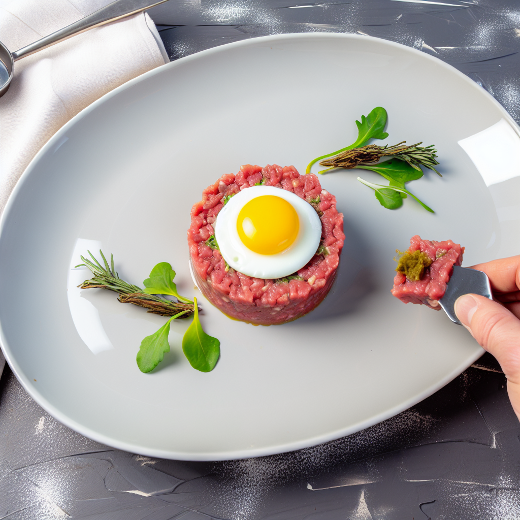 Tartare Gourmet con Uovo Cotto: Ricetta Facile e Deliziosa 1 Tartare Gourmet con Uovo Cotto: Ricetta Facile e Deliziosa