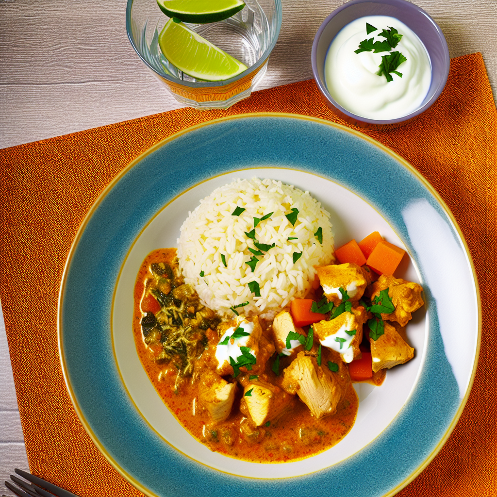 Pollo al Curry Fit: Ricetta Semplice con Yogurt Greco per un Piatto Leggero e Gustoso 1 Pollo al Curry Fit: Ricetta Semplice con Yogurt Greco per un Piatto Leggero e Gustoso