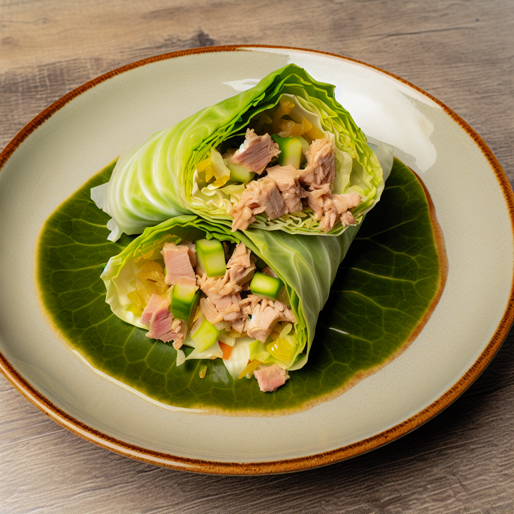 Deliziosi Wrap di Foglie di Cavolo e Tonno: Ricetta Facile e Salutare 1 Deliziosi Wrap di Foglie di Cavolo e Tonno: Ricetta Facile e Salutare