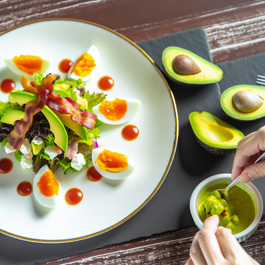 Insalata di Uova, Avocado e Bacon: Ricetta Fresca e Gustosa per Ogni Occasione 1 Insalata di Uova, Avocado e Bacon: Ricetta Fresca e Gustosa per Ogni Occasione