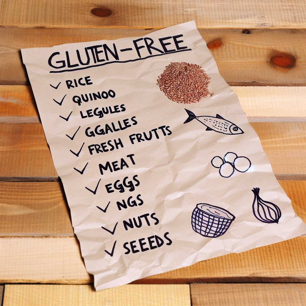 Guida Completa alla Lista Spesa Senza Glutine: Alimentazione Sana e Gustosa 1 Guida Completa alla Lista Spesa Senza Glutine: Alimentazione Sana e Gustosa