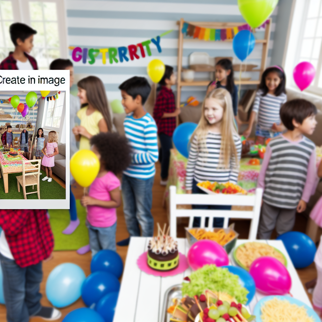 Come Organizzare una Festa per Bambini in Casa: Guida Pratica e Idee Creative 1 Come Organizzare una Festa per Bambini in Casa: Guida Pratica e Idee Creative