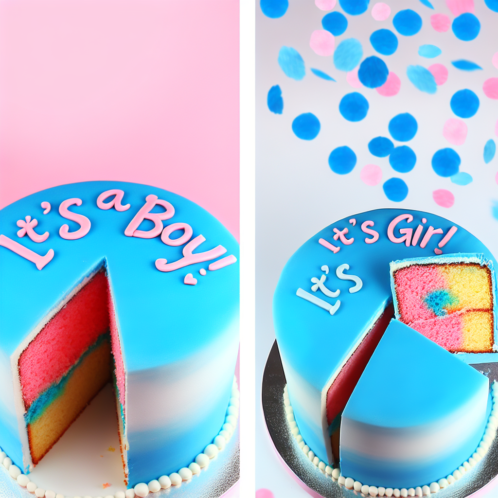 Torta con Sorpresa Dentro: La Ricetta Perfetta per il Tuo Gender Reveal! 1 Torta con Sorpresa Dentro: La Ricetta Perfetta per il Tuo Gender Reveal!