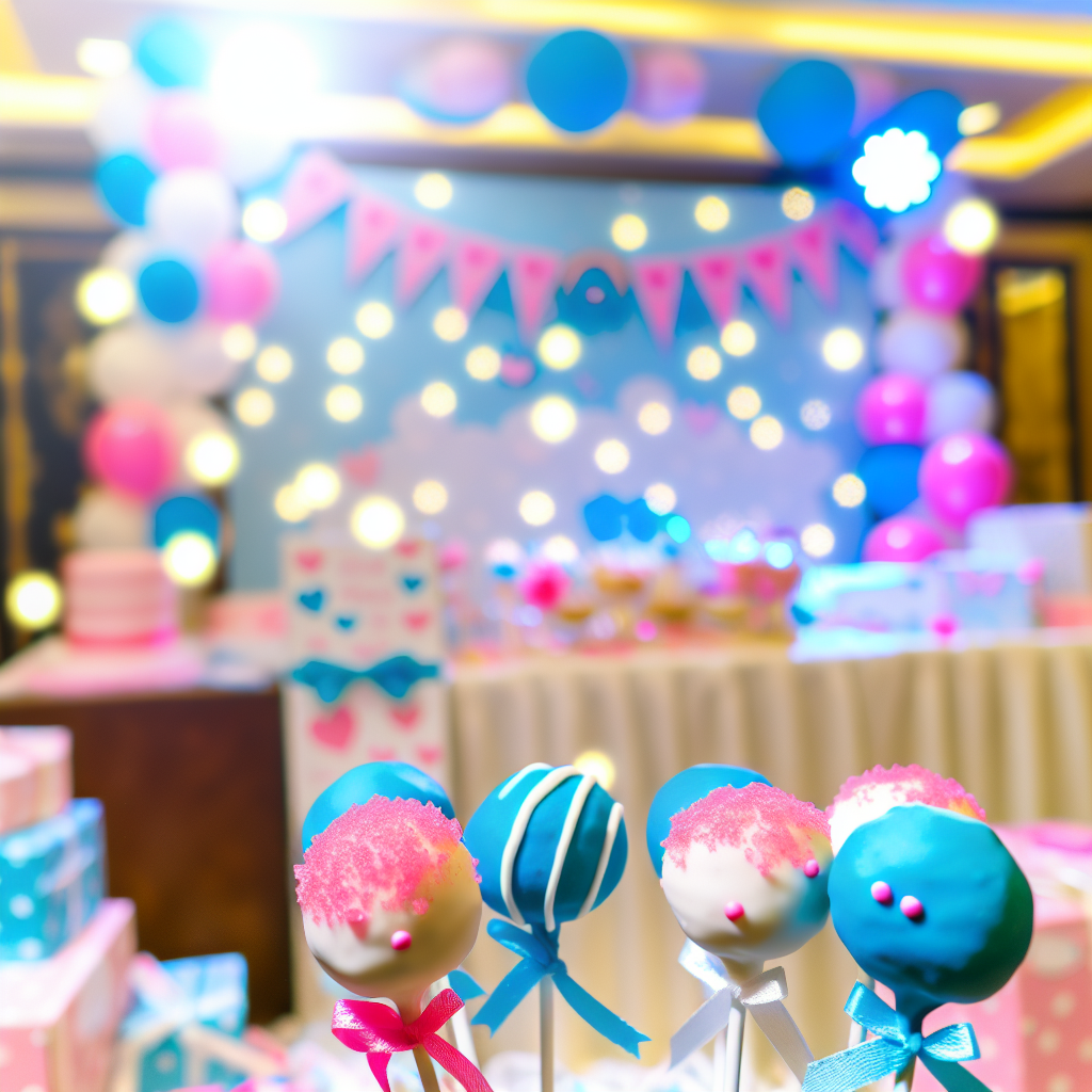 Deliziosi Cake Pops per un Indimenticabile Gender Reveal Party! 1 Deliziosi Cake Pops per un Indimenticabile Gender Reveal Party!