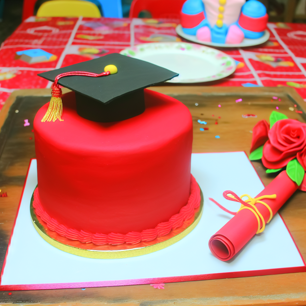 Torta Laurea Rossa: Idee e Ricette per Festeggiare il Grande Traguardo 1 Torta Laurea Rossa: Idee e Ricette per Festeggiare il Grande Traguardo