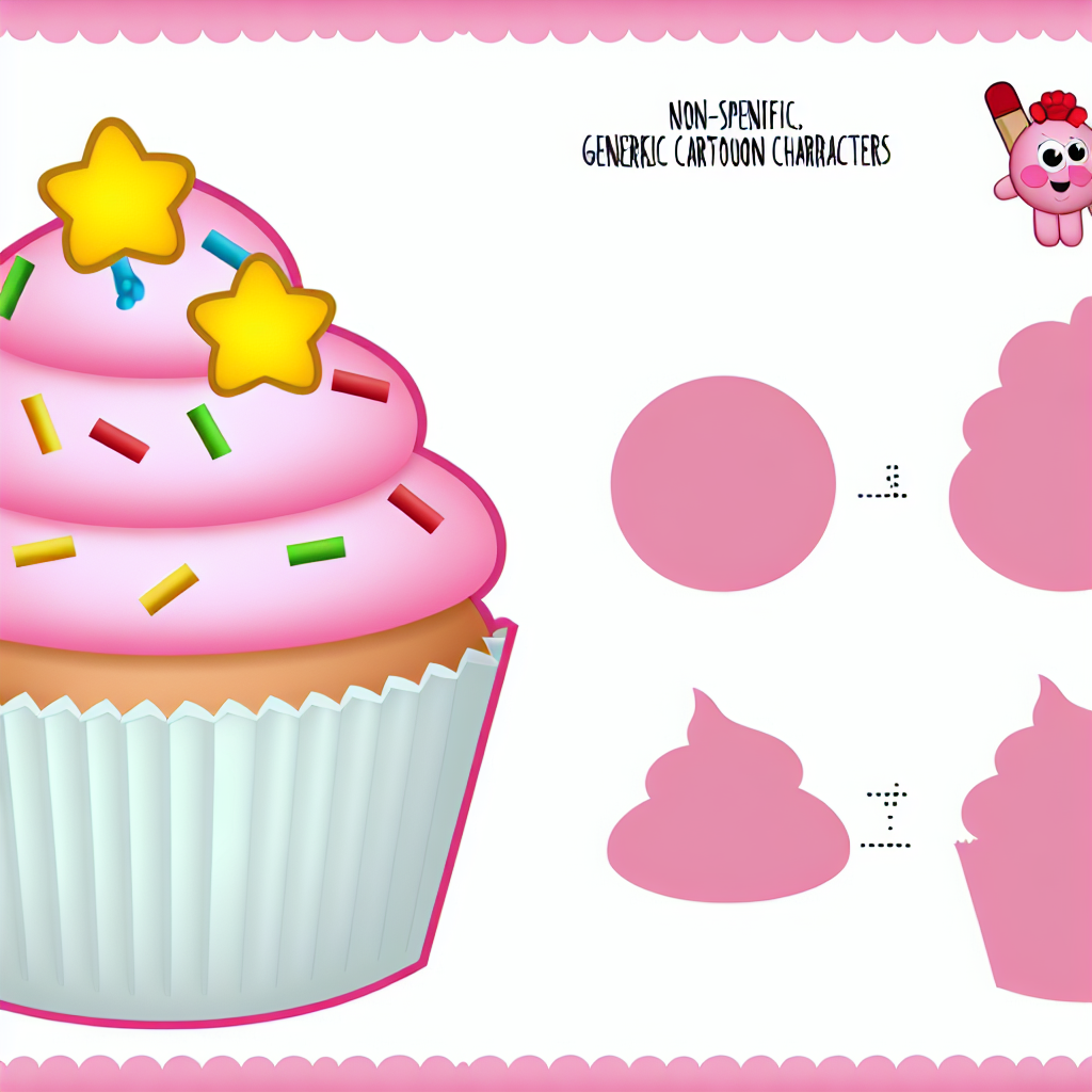 Deliziosi cupcake rosa per festeggiare i tuoi bambini! 1 Deliziosi cupcake rosa per festeggiare i tuoi bambini!