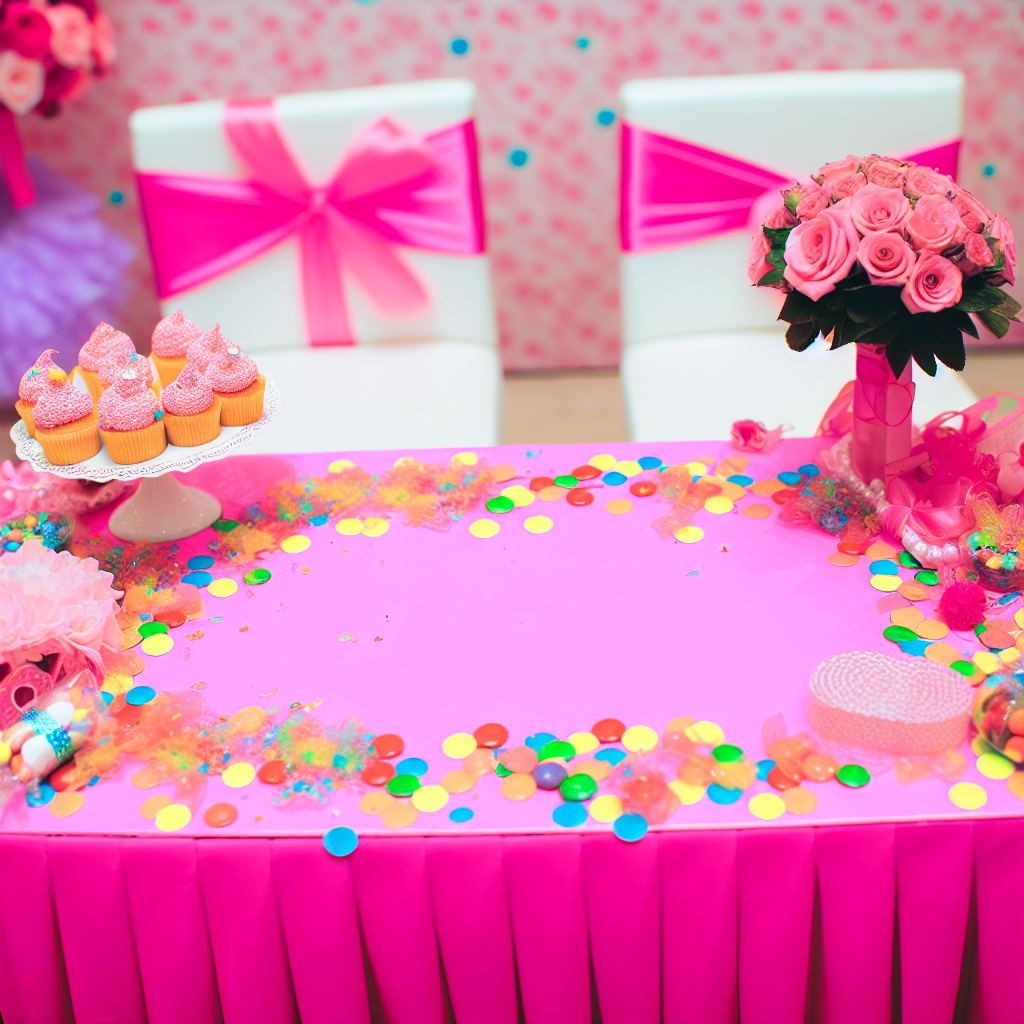 Idee Creative per una Sweet Table Rosa per Matrimoni con Bambini 1 Idee Creative per una Sweet Table Rosa per Matrimoni con Bambini