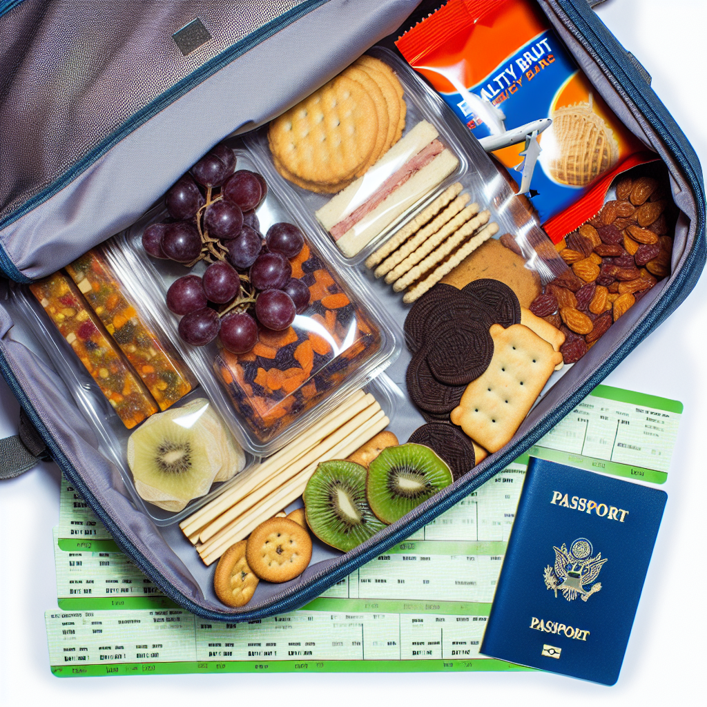 I migliori snack da portare in treno o aereo: idee gustose e pratiche! 1 I migliori snack da portare in treno o aereo: idee gustose e pratiche!