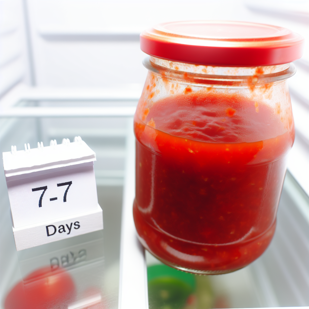 Quanto Tempo Può Durare la Salsa di Pomodoro Aperta in Frigo? 1 Quanto Tempo Può Durare la Salsa di Pomodoro Aperta in Frigo?