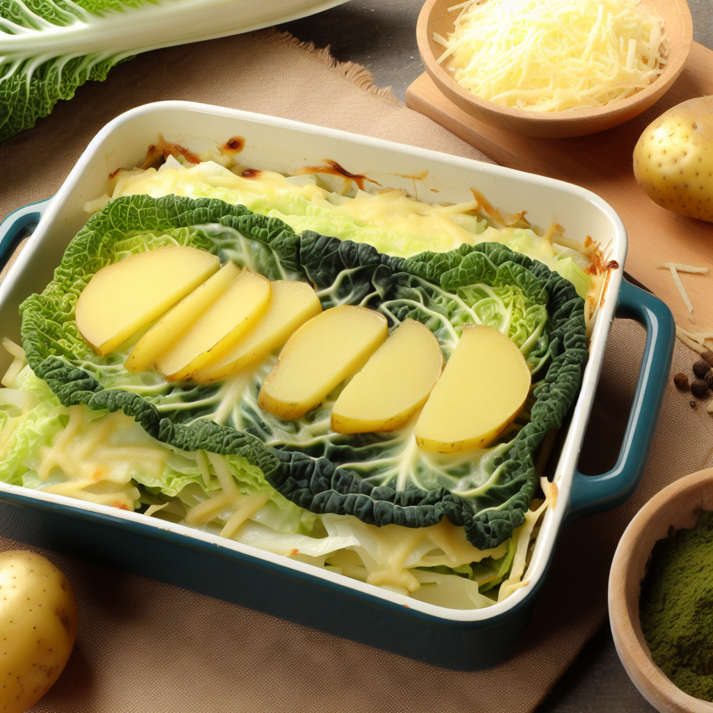 Lasagne di Verza e Patate: Una Deliziosa Ricetta Sostenibile e Nutriente 1 Lasagne di Verza e Patate: Una Deliziosa Ricetta Sostenibile e Nutriente