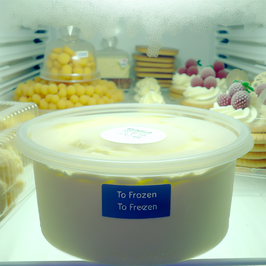 Congelare la Crema Pasticcera: Guida Pratica per Conservare la Tua Ricetta Favorita 1 Congelare la Crema Pasticcera: Guida Pratica per Conservare la Tua Ricetta Favorita