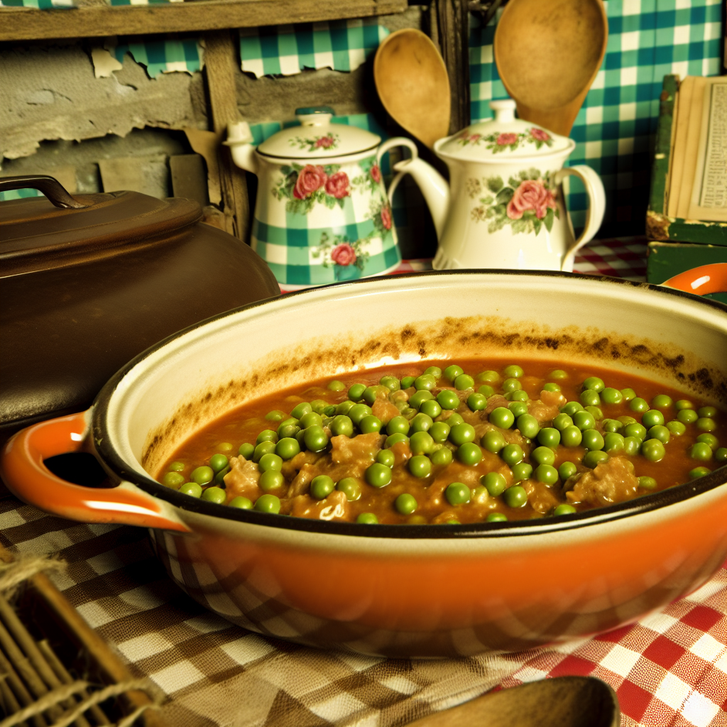 Spezzatino con Piselli: La Ricetta della Nonna per un Piatto Confortevole 1 Spezzatino con Piselli: La Ricetta della Nonna per un Piatto Confortevole