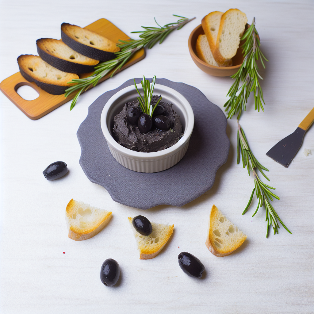 Paté di Olive Nere Fatte in Casa: Ricetta Facile e Gustosa 1 Paté di Olive Nere Fatte in Casa: Ricetta Facile e Gustosa