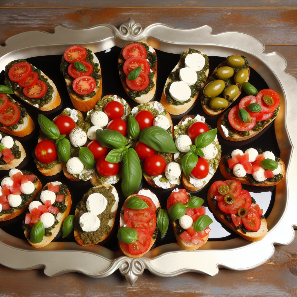 Bruschette: Come Prepararle in Anticipo per una Cena Perfetta 1 Bruschette: Come Prepararle in Anticipo per una Cena Perfetta