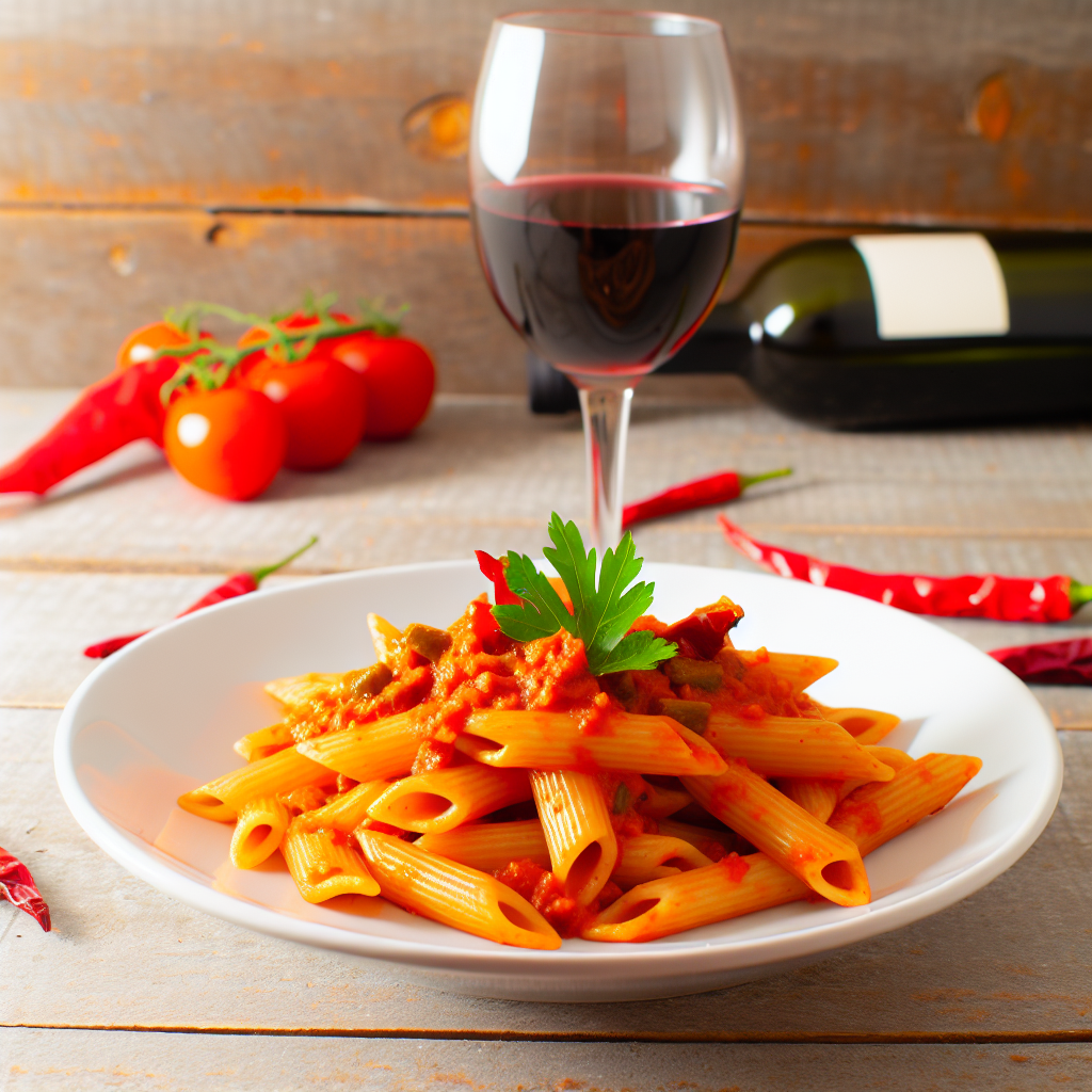 Penne all'Arrabbiata con Passata di Pomodoro: Ricetta Tradizionale e Veloce 1 Penne all'Arrabbiata con Passata di Pomodoro: Ricetta Tradizionale e Veloce