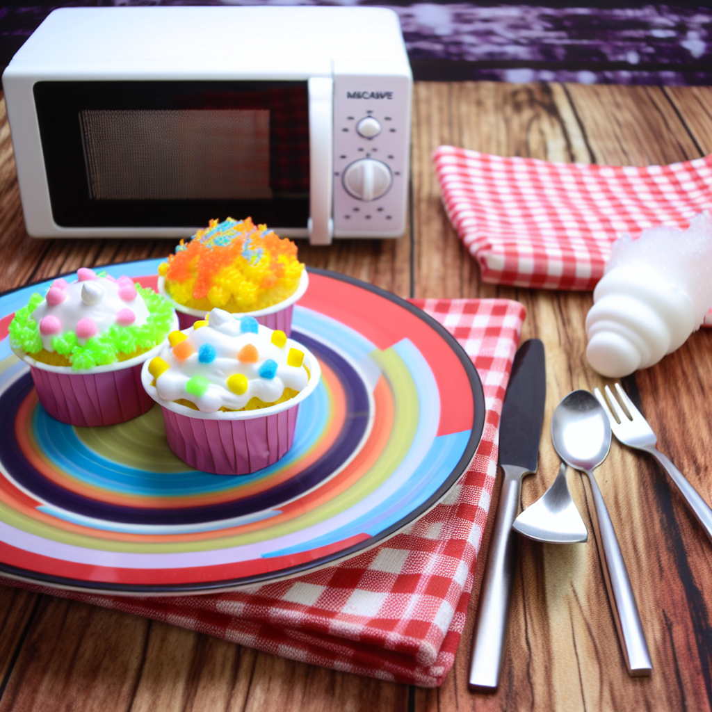 Deliziosi Cupcake al Microonde: Ricetta Veloce e Facile! 1 Deliziosi Cupcake al Microonde: Ricetta Veloce e Facile!