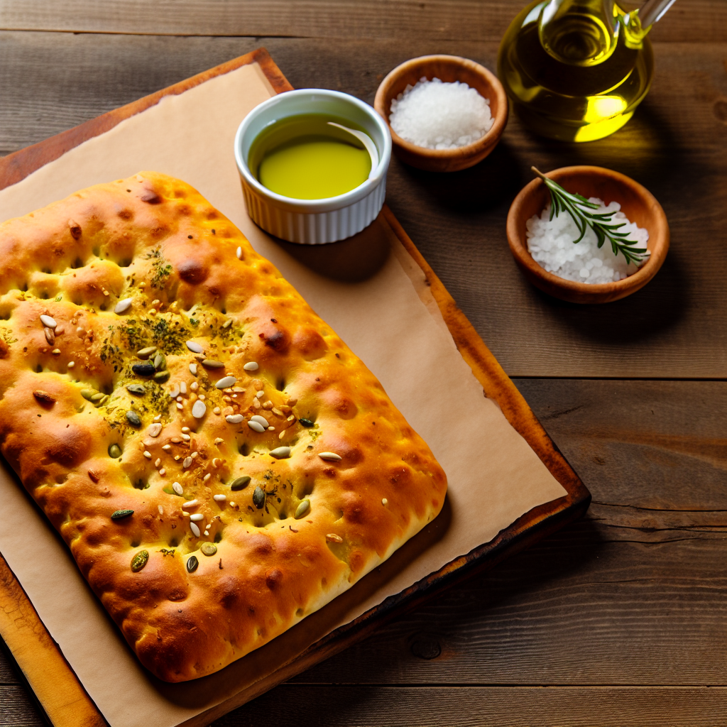 Focaccia Proteica: La Ricetta Semplice per un Snack Salutare e Gustoso 1 Focaccia Proteica: La Ricetta Semplice per un Snack Salutare e Gustoso