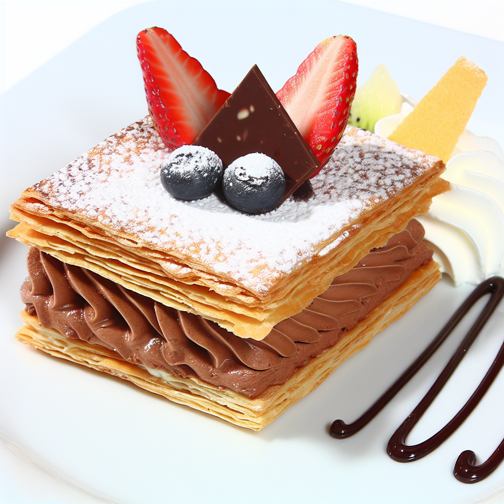 Millefoglie di Cioccolato: La Ricetta Perfetta per un Dessert Irresistibile 1 Millefoglie di Cioccolato: La Ricetta Perfetta per un Dessert Irresistibile