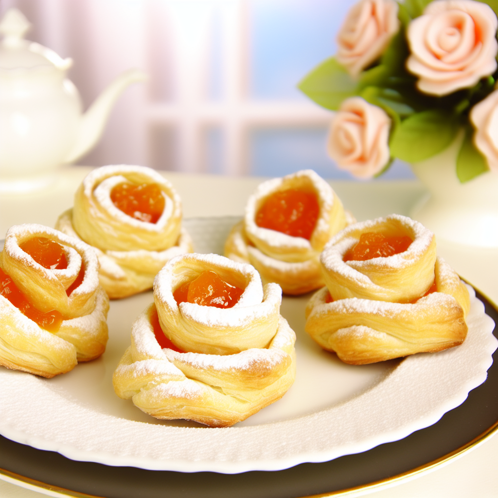 Ricetta Facile e Veloce per Deliziose Rose di Pasta Sfoglia 1 Ricetta Facile e Veloce per Deliziose Rose di Pasta Sfoglia
