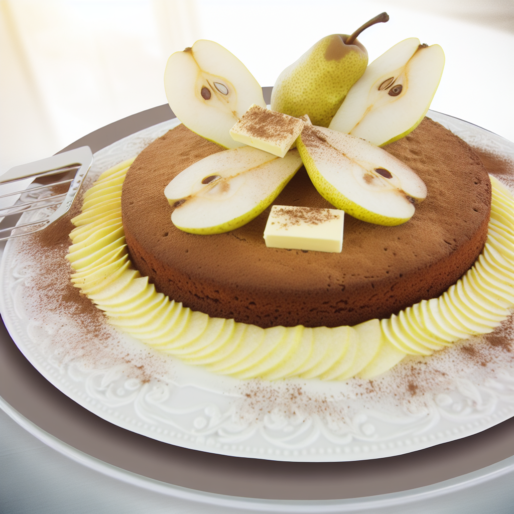 Torta Pere e Cacao Senza Burro: Ricetta Leggera e Gustosa 1 Torta Pere e Cacao Senza Burro: Ricetta Leggera e Gustosa
