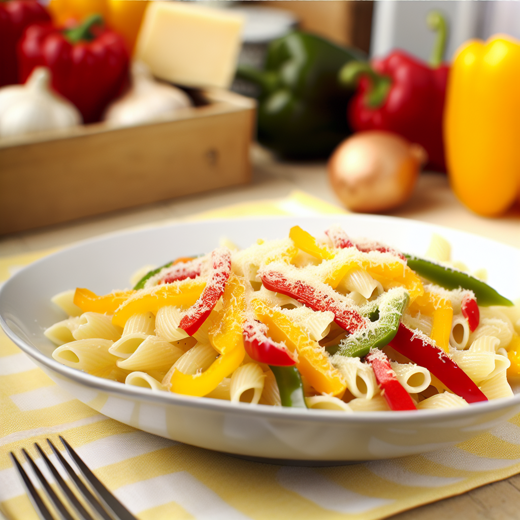 Pasta con Peperoni e Robiola: Ricetta Facile e Gustosa 1 Pasta con Peperoni e Robiola: Ricetta Facile e Gustosa