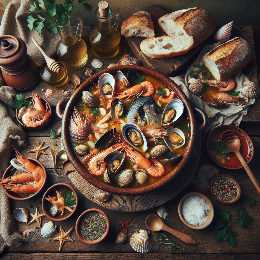 Zuppa di Pesce alla Livornese: Tradizione e Gusto in Tavola 1 Zuppa di Pesce alla Livornese: Tradizione e Gusto in Tavola