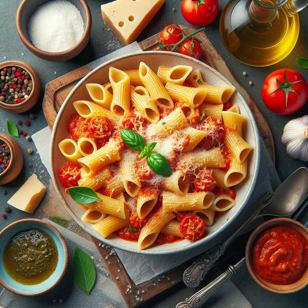 Paccheri da Vittorio: un'esplosione di sapori in cucina 1 Paccheri da Vittorio: un'esplosione di sapori in cucina