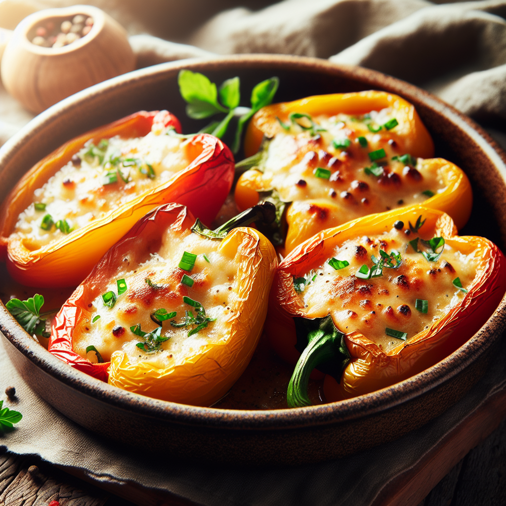 Peperoni Gratinati al Forno: Semplici e Gustosi 1 Peperoni Gratinati al Forno: Semplici e Gustosi