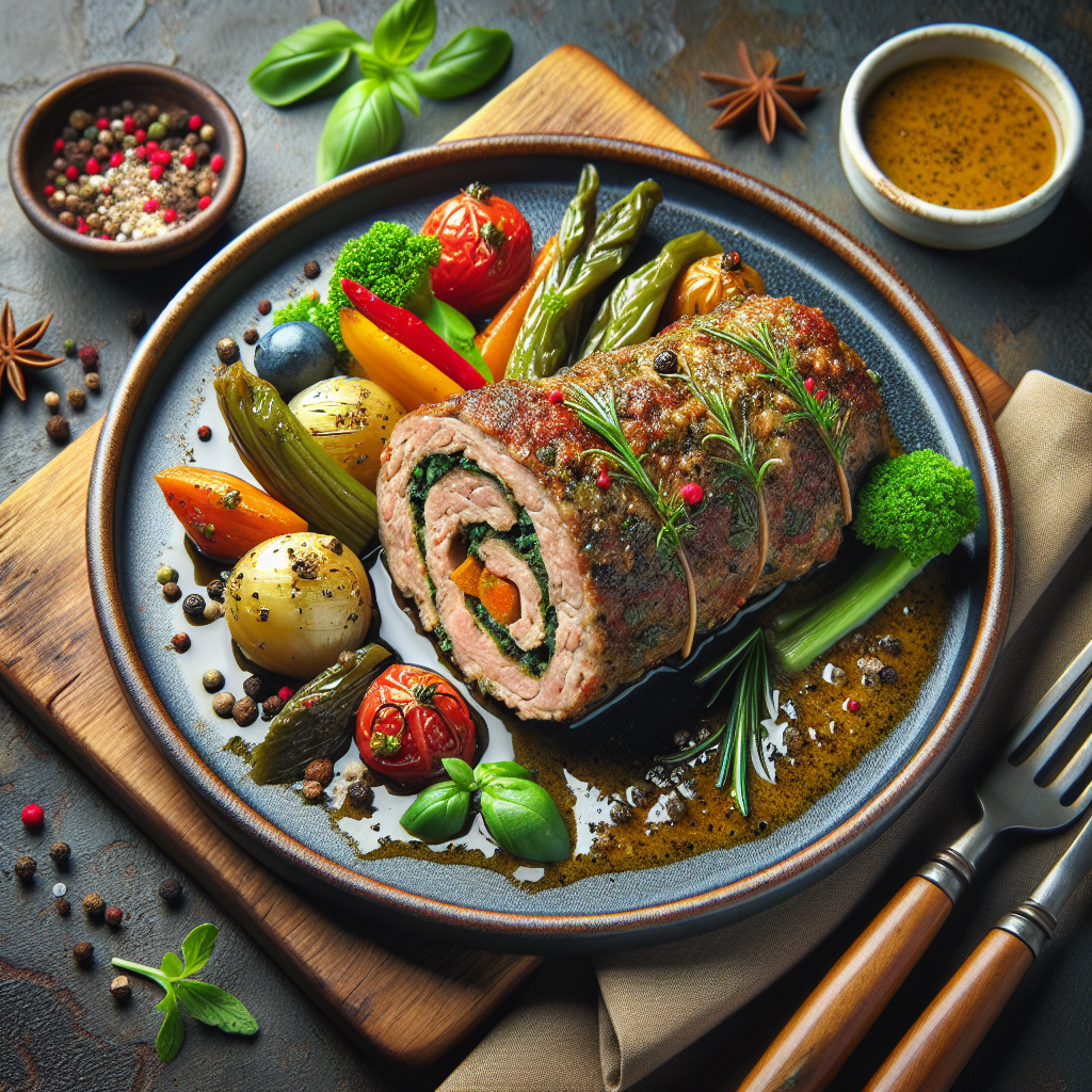 Rotolo di Carne Ripiena: Un Secondo Piatto Gustoso e Semplice da Prepar 1 Rotolo di Carne Ripiena: Un Secondo Piatto Gustoso e Semplice da Prepar