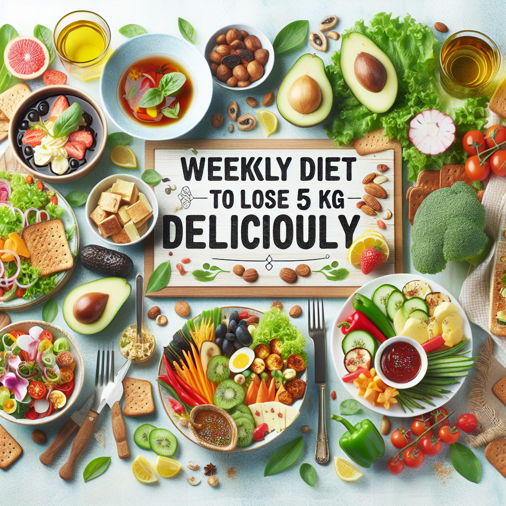 Dieta Settimanale per Perdere 5 kg in Modo Gustoso 1 Dieta Settimanale per Perdere 5 kg in Modo Gustoso