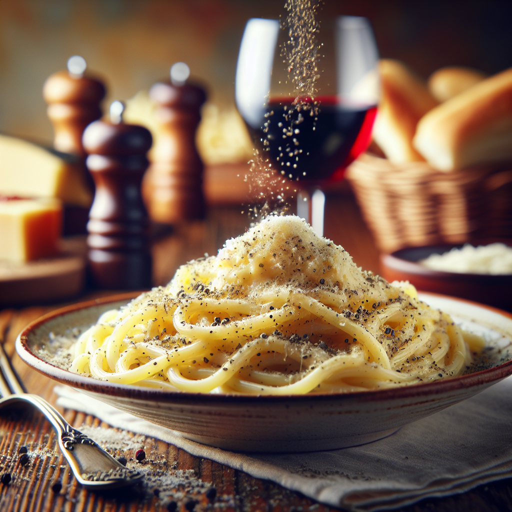 Cacio e Pepe Grana: Un Classico della Cucina Italiana 1 Cacio e Pepe Grana: Un Classico della Cucina Italiana