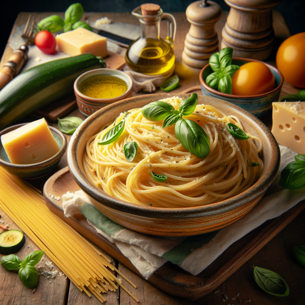 Spaghetti alla Nerano Cremosi: Il Gusto della Tradizione Campana 1 Spaghetti alla Nerano Cremosi: Il Gusto della Tradizione Campana